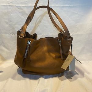 Burberry Saddle Brown Medium Maidstone Tote